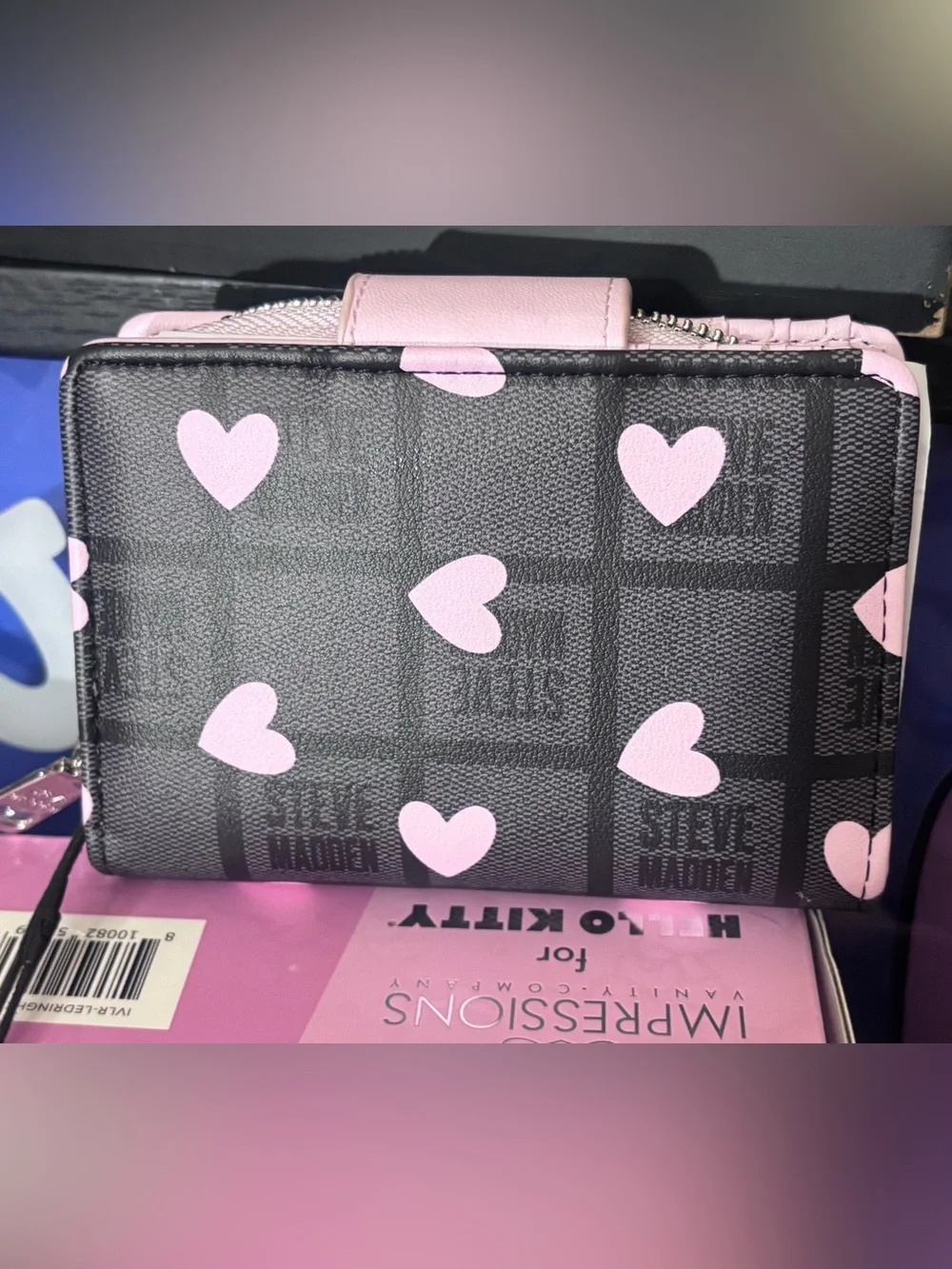 Steve Madden Button Wallet